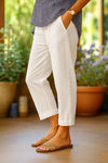 BRIGIDA | PANTALON D’ÉTÉ EN LIN ET COTON