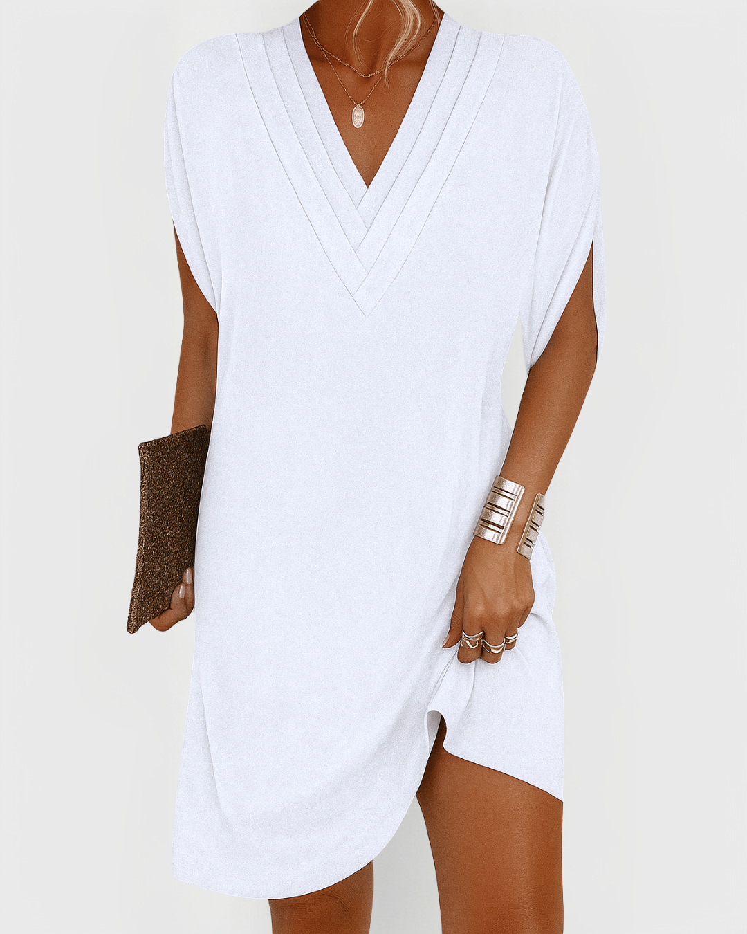 Robe élégante à la coupe flatteuse