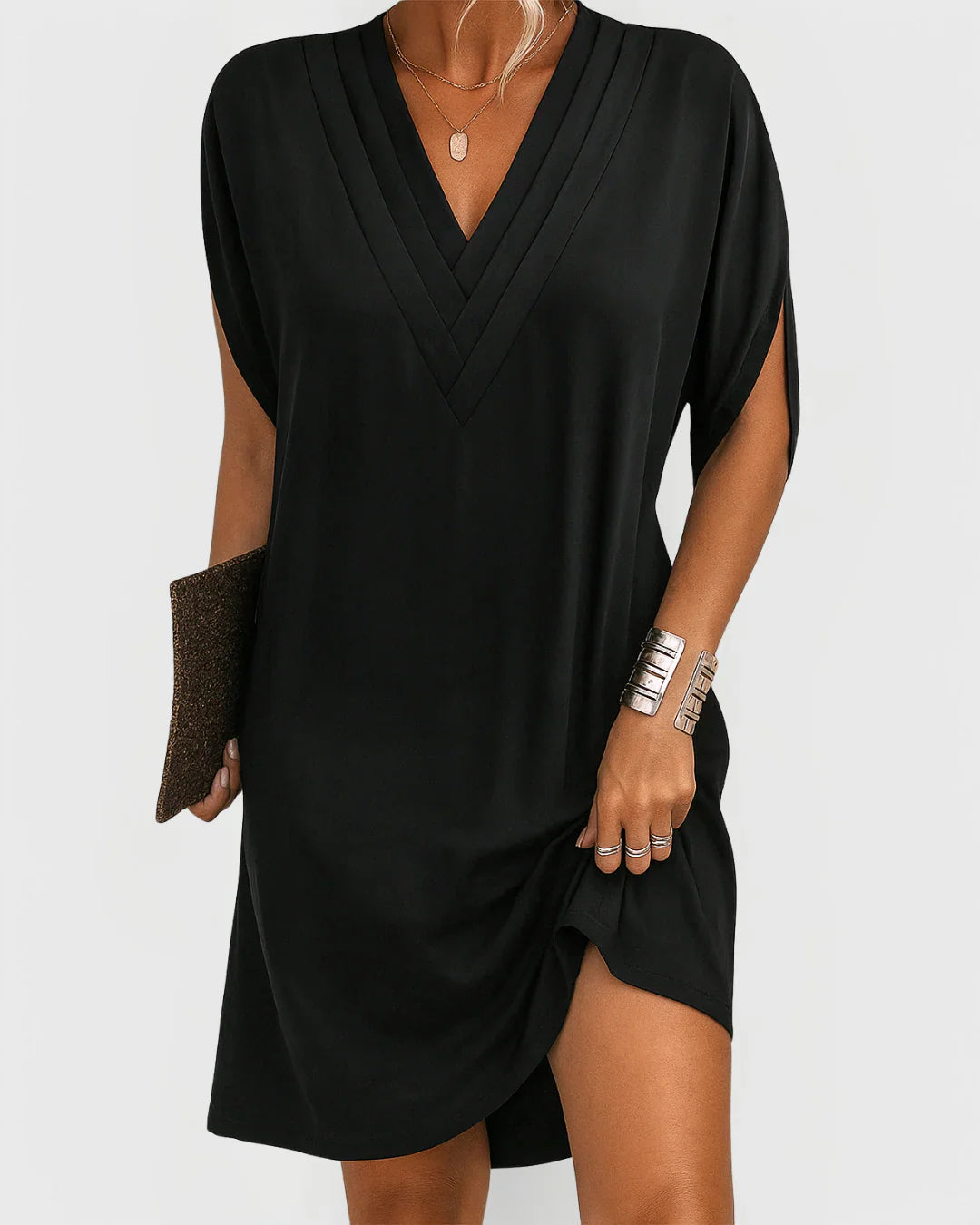 Robe élégante à la coupe flatteuse