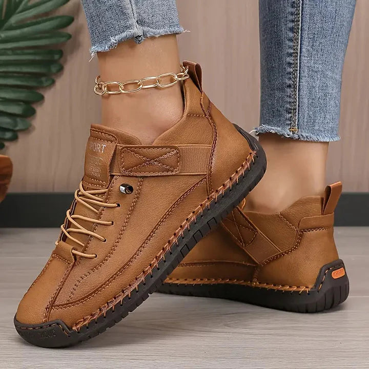 Mia™ | Baskets Confort Orthopédique Beige