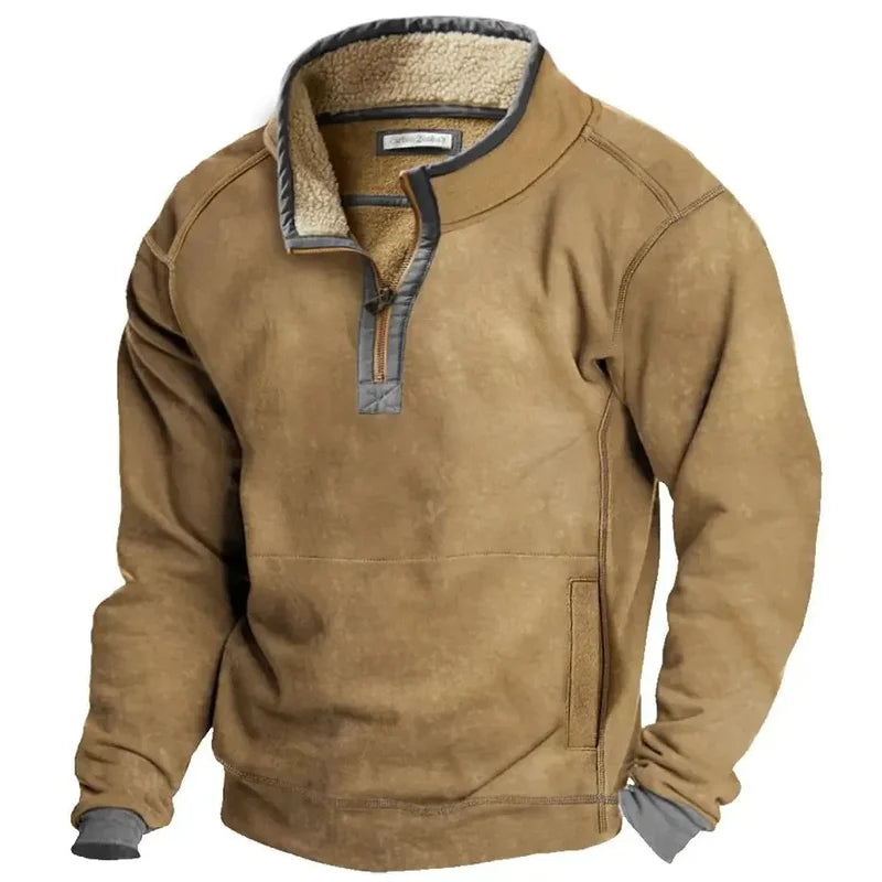 Pull d’automne chaud doublé polaire